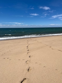 May is a great time to have the beach less crowded