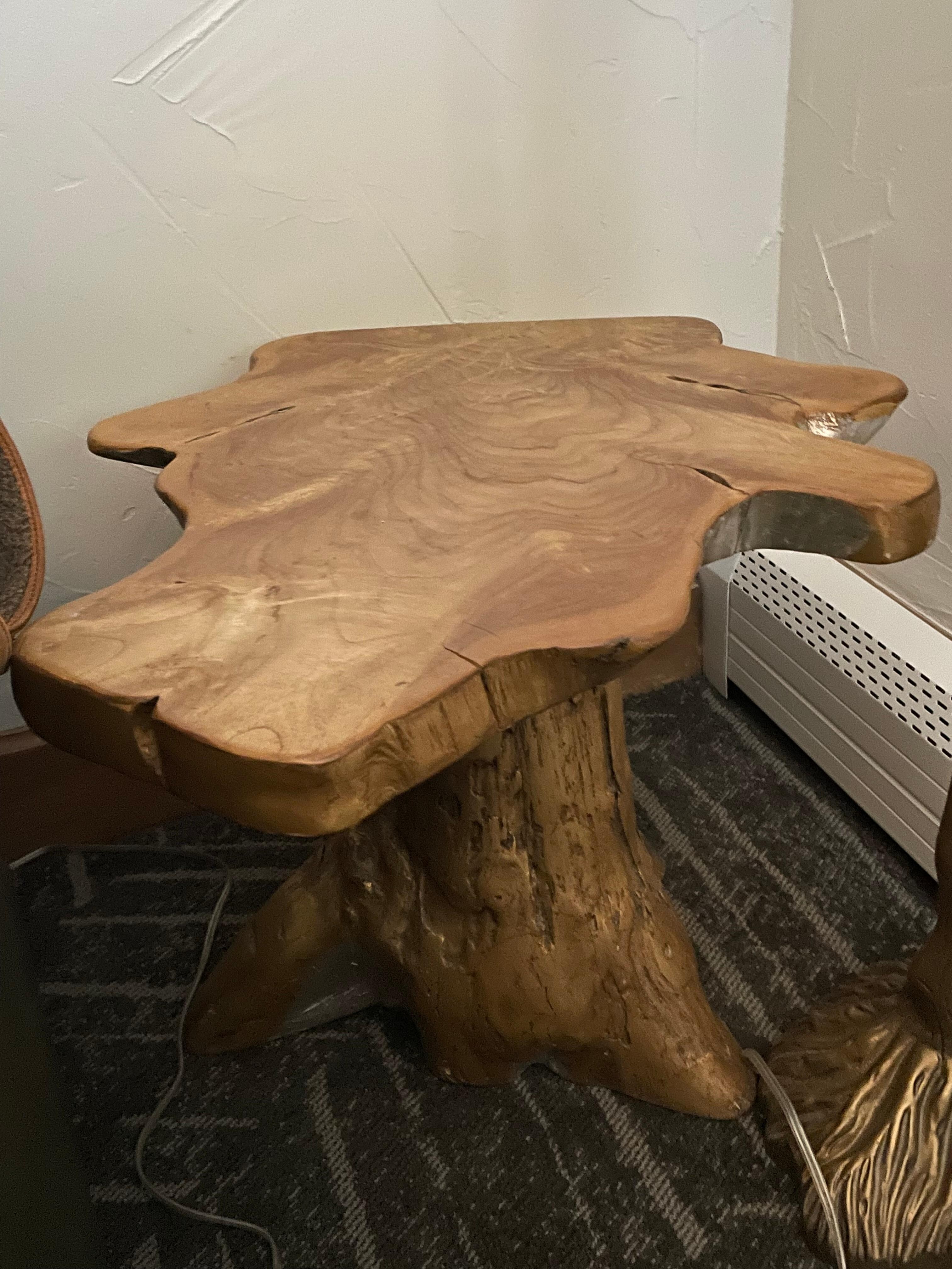 End table by the couch