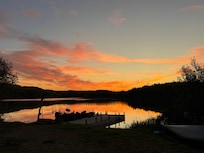 Sunrise from the deck