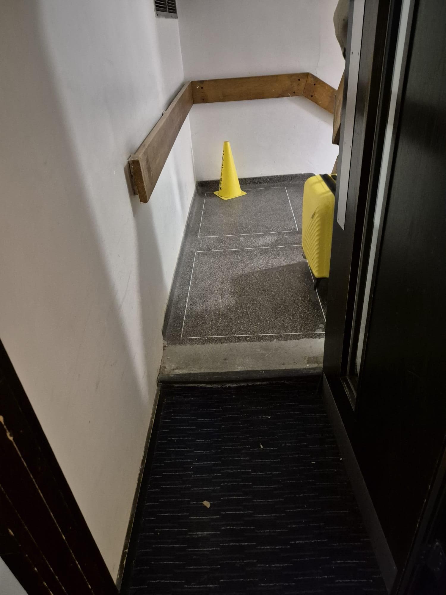 Stairs  to the inside of property