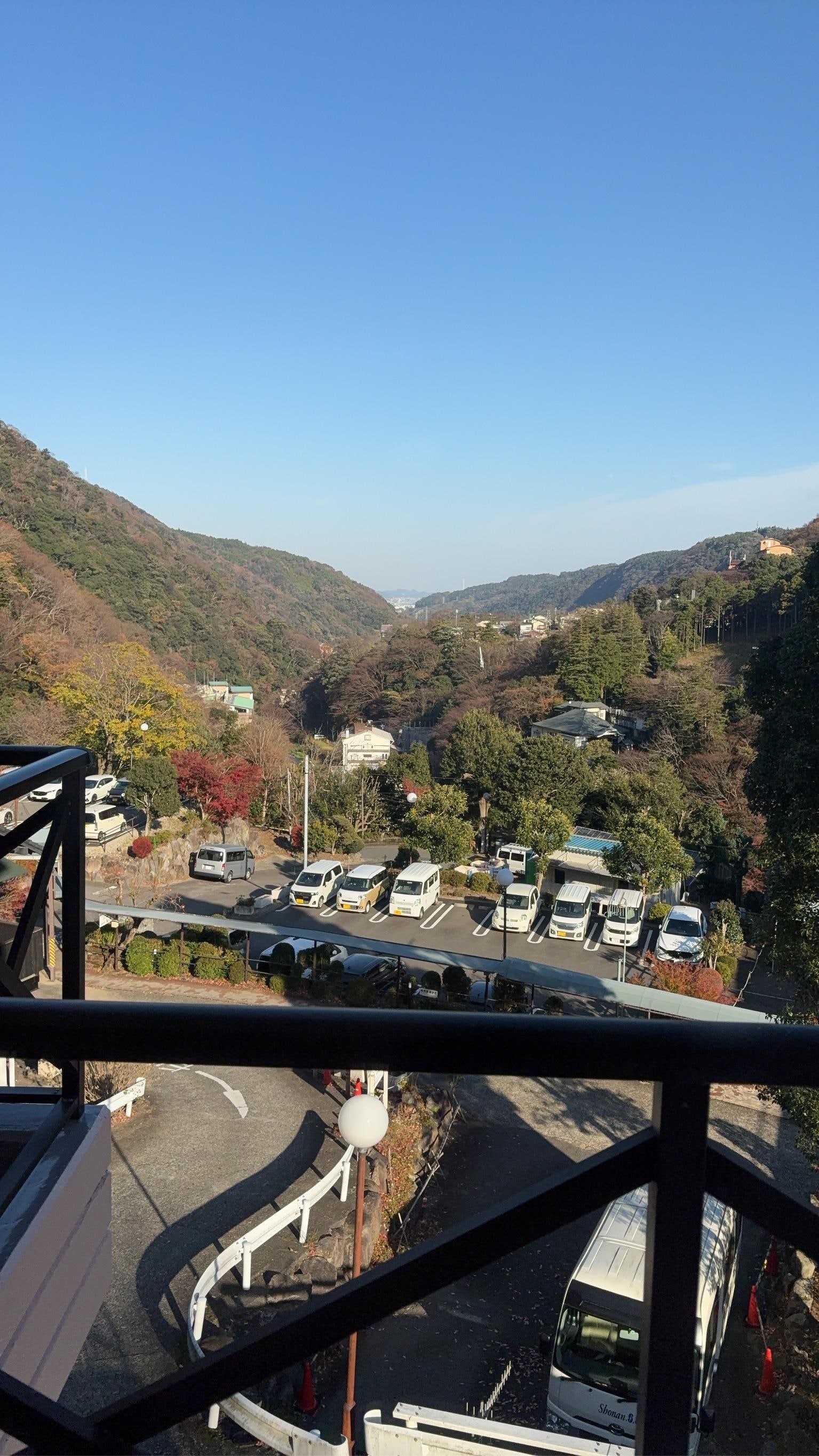 部屋からの風景です。