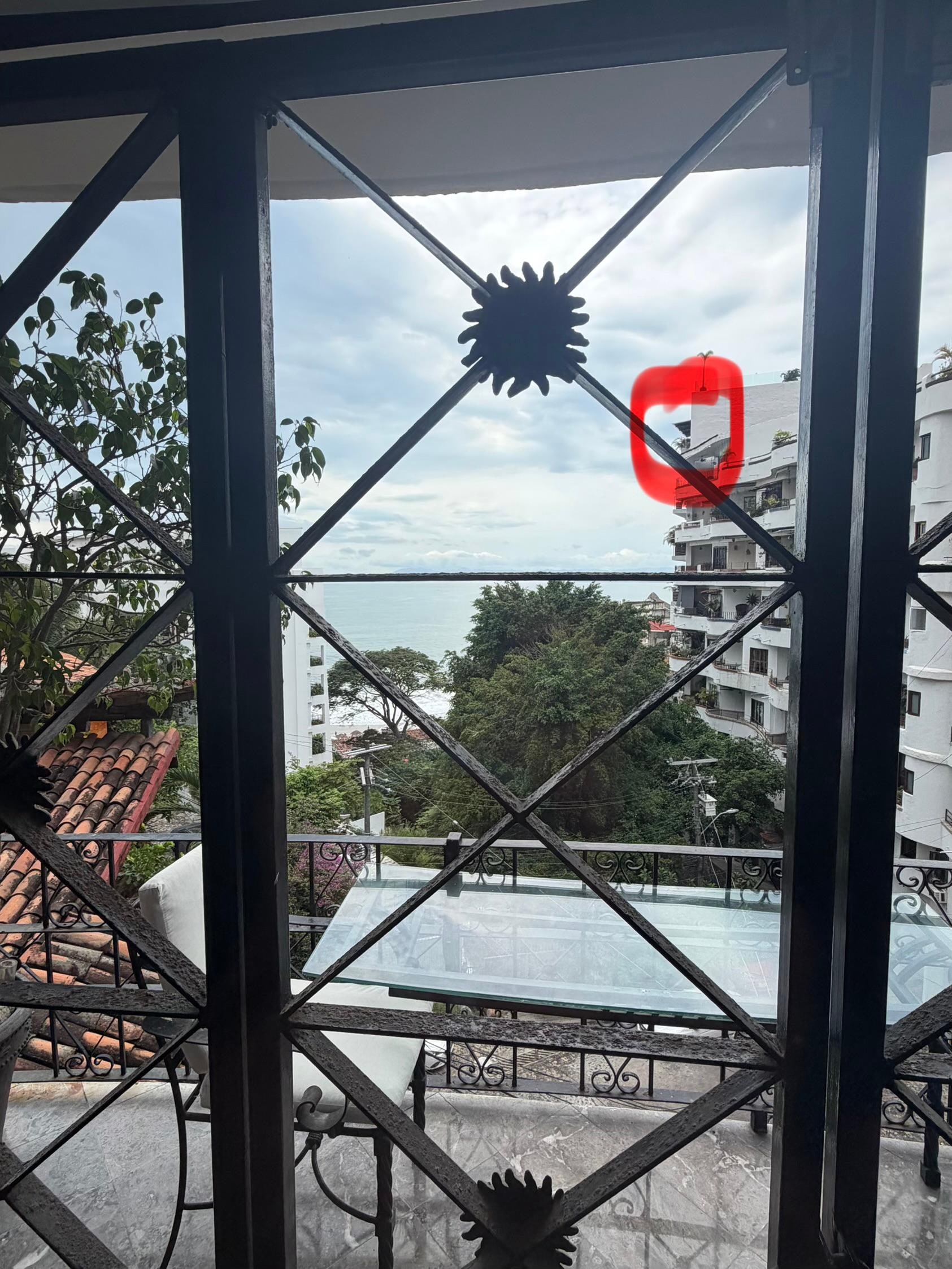 View from living room