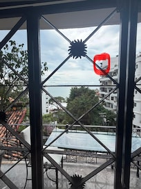 View from living room