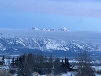 View from living room.