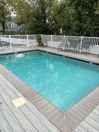 the pool....we had good times in it