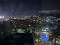 Night view from room