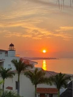 Sunrise from the kitchen window