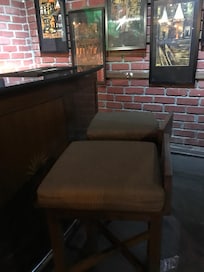 The "Full bar" where I was told I couldn't sit.