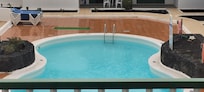 Uitzicht vanaf balkon
