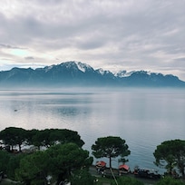 Utsikt fra hotelrommet
