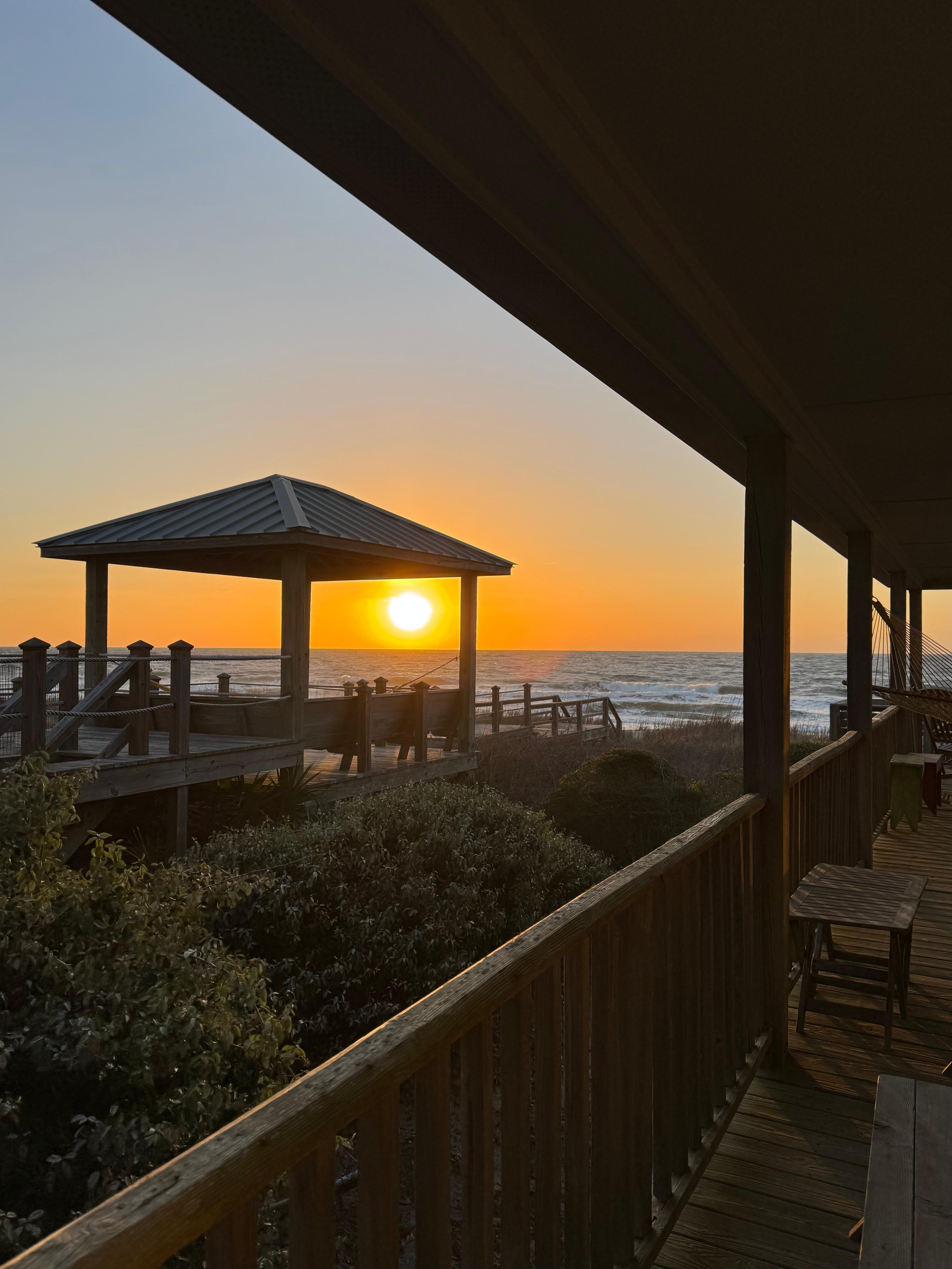 And beautiful sunrises too!