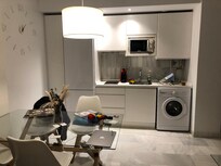 The kitchen.