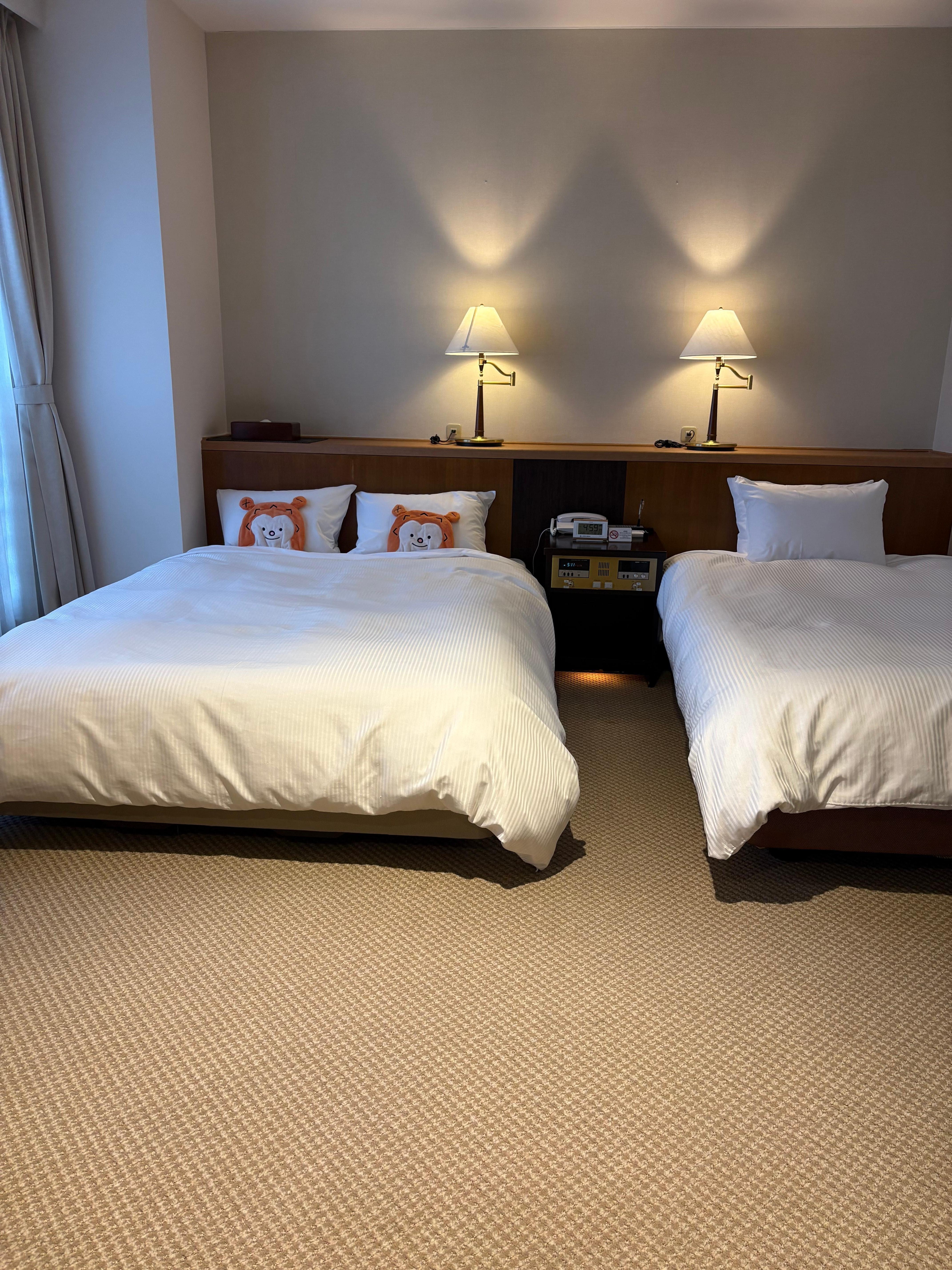 デラックスツインルームお気に入りの部屋です