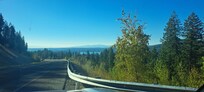Top of the hill at Ptarmigan overlooking town of Whitefish