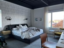 Pardon the mess but you get the idea of how pretty the room is