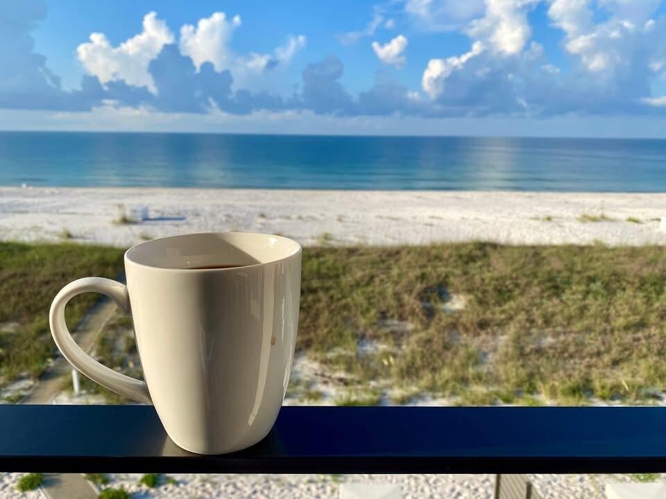 Morning coffee view!