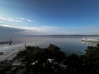 Blick aus meinem Fenster auf das Meer
