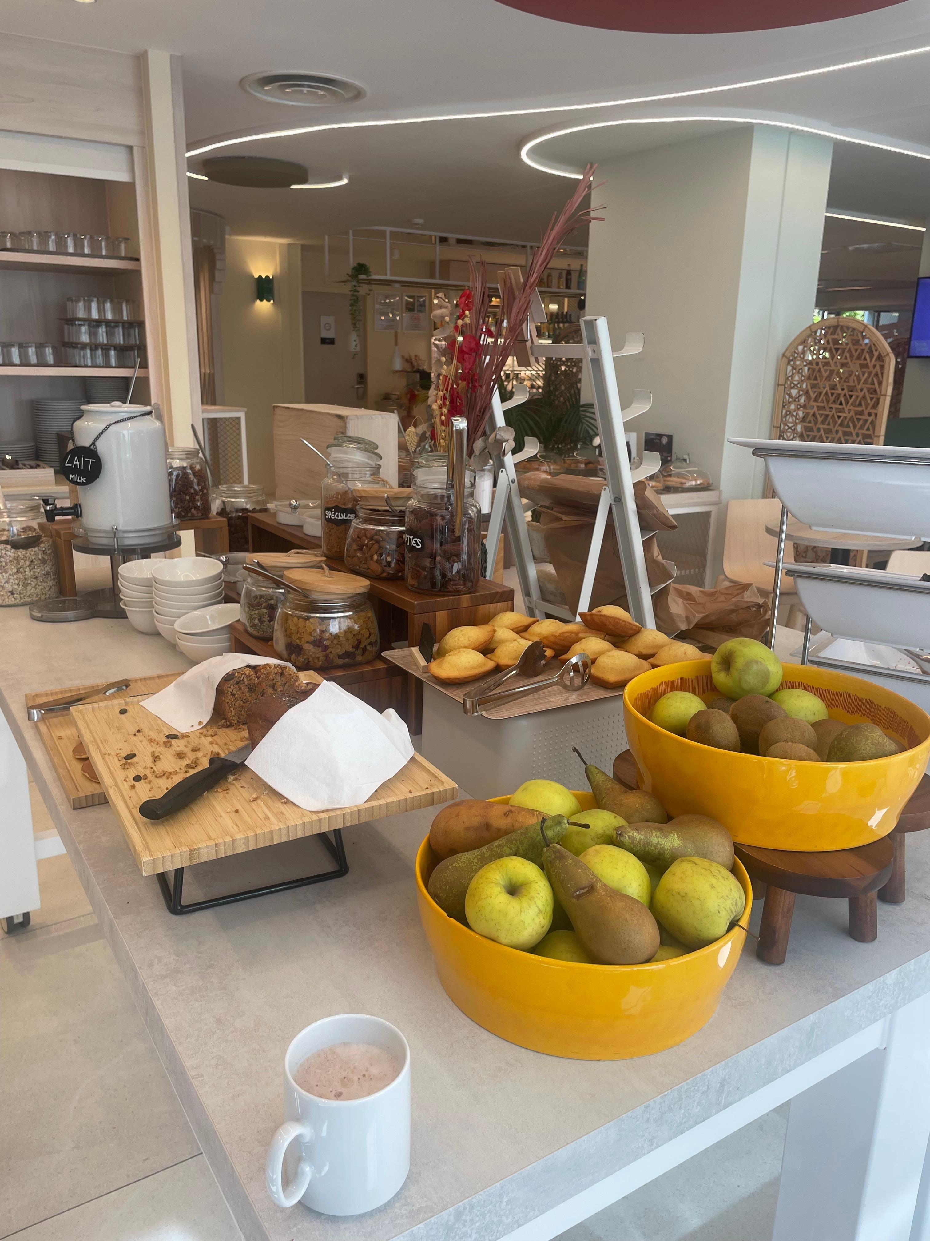 Breakfast selection