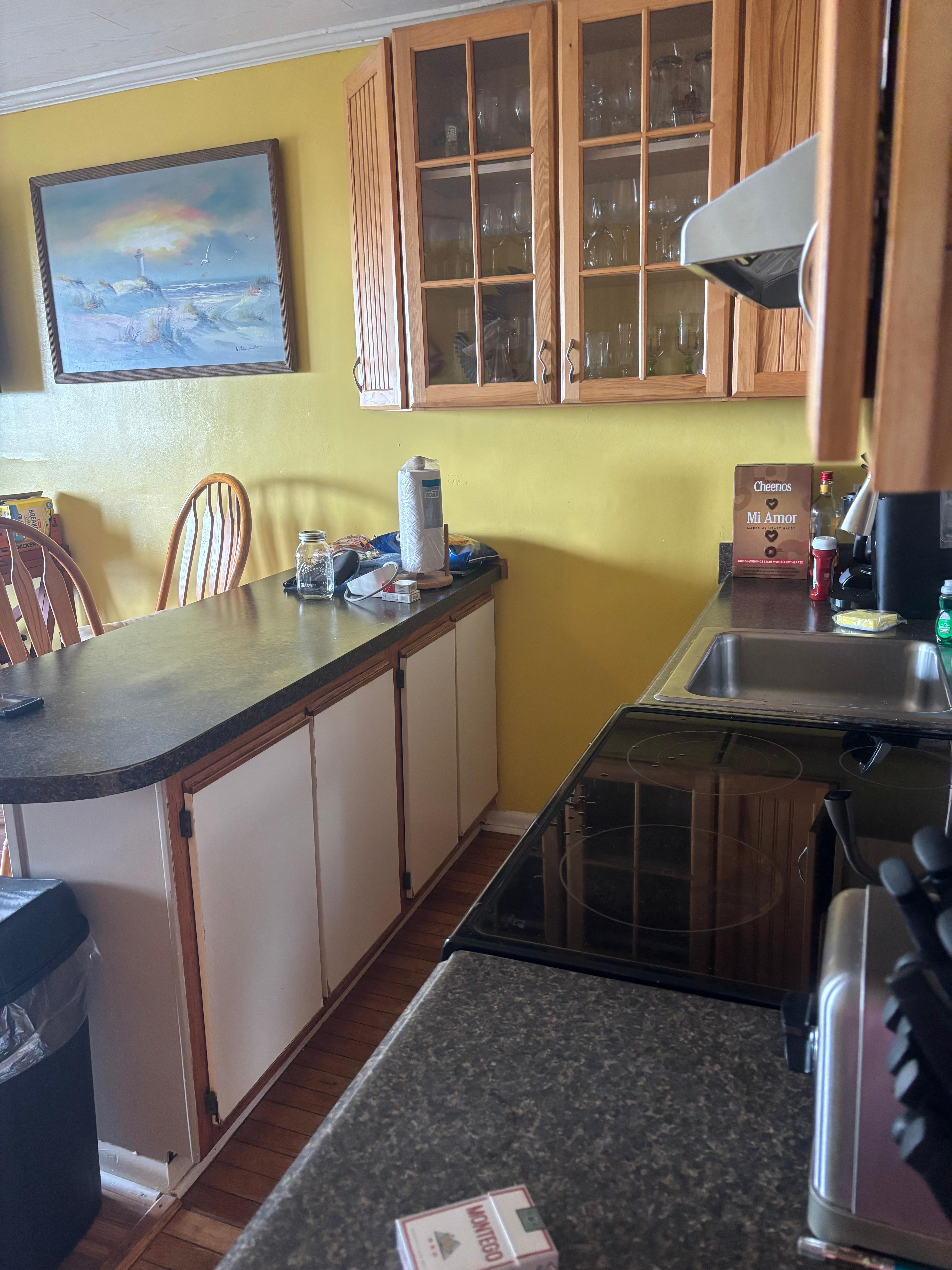 Well stocked kitchen