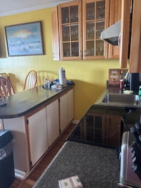Well stocked kitchen