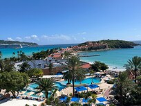 Water views from Oceans King Suite.