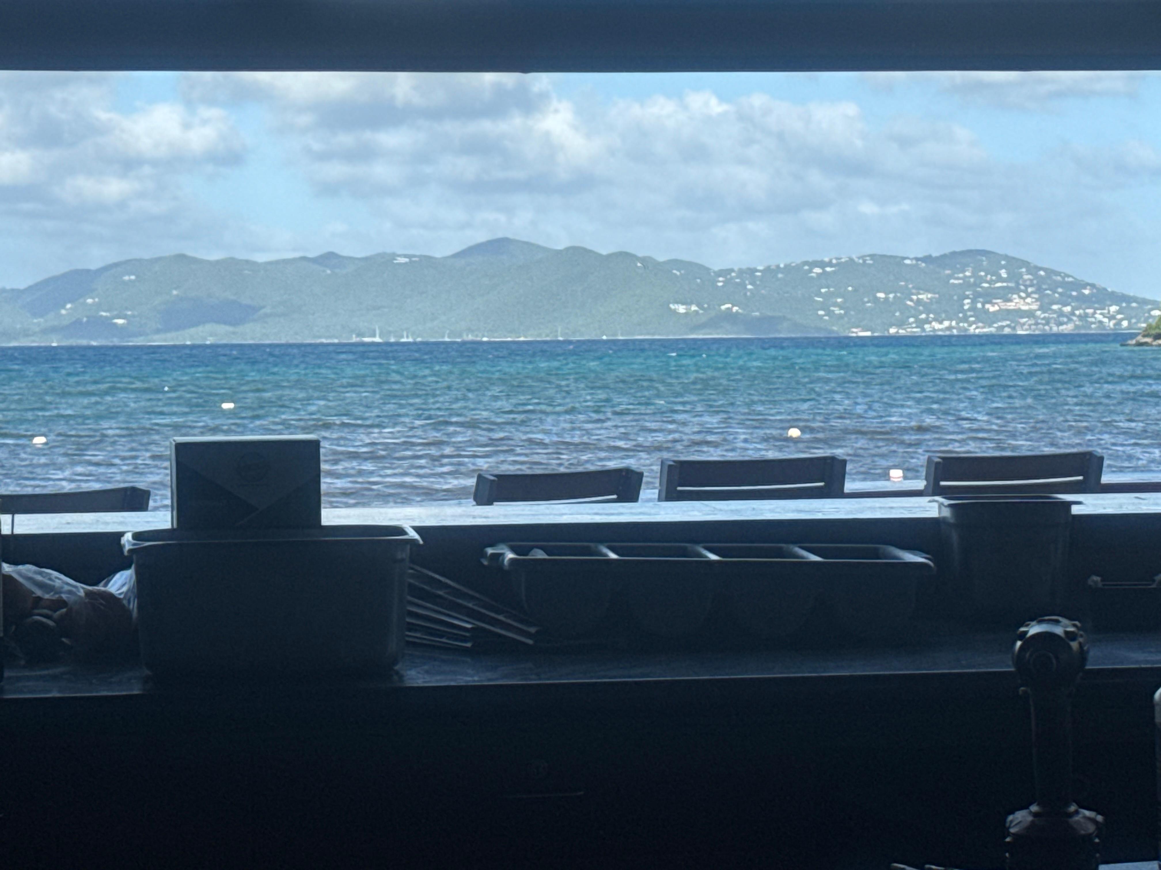Bar view of St Johns
