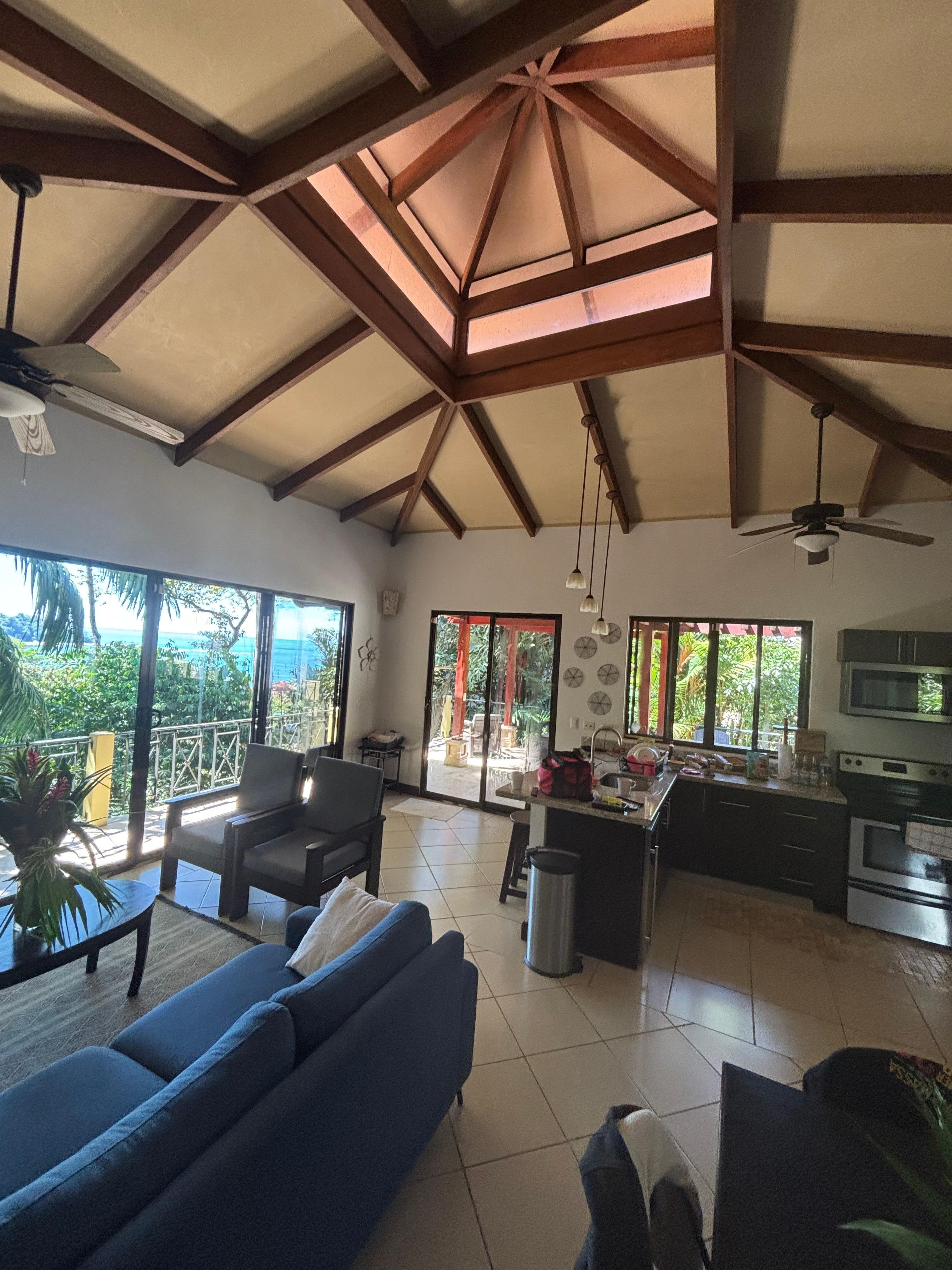 Nice living room/kitchen 
