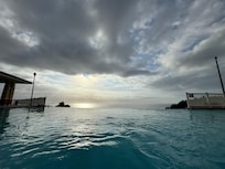 Infinity pool.