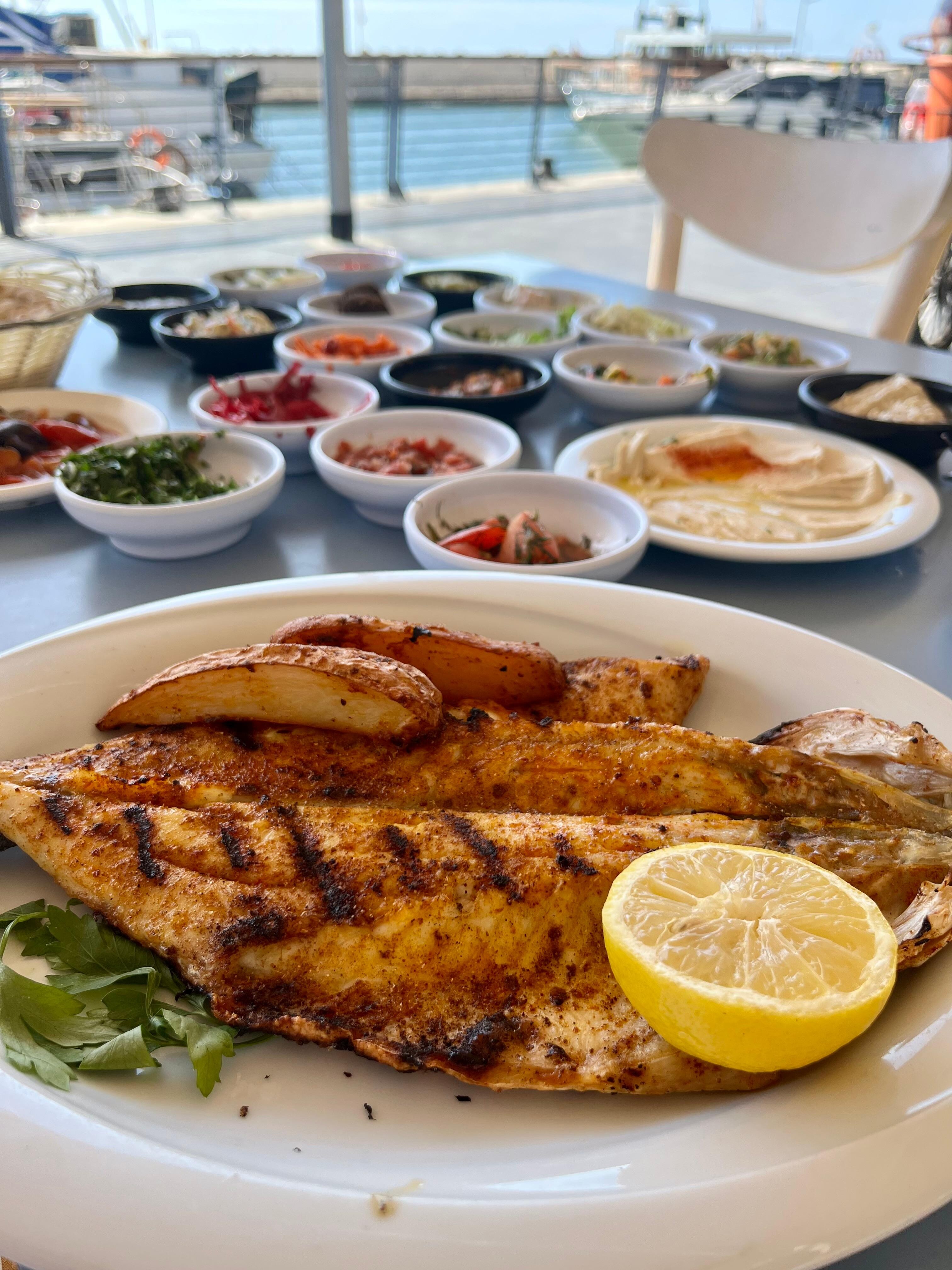 Eat at Old Man and the Sea in Old Jaffa!