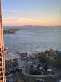 Vue depuis notre chambre dâhĂŽtel