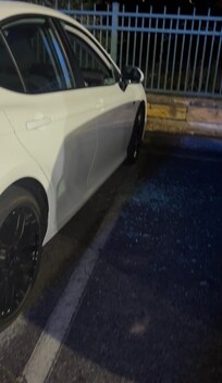 Additional cars that were vandalized as well.