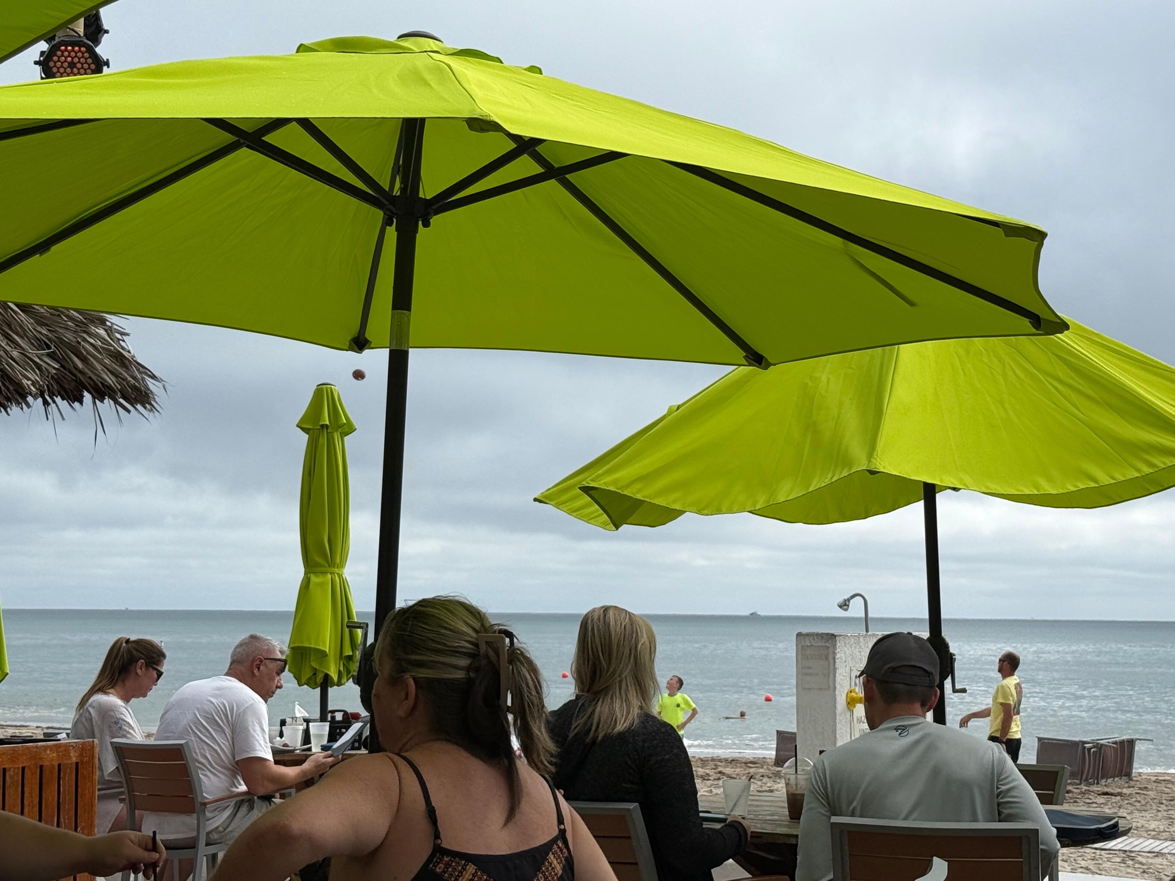Tiki restaurant view