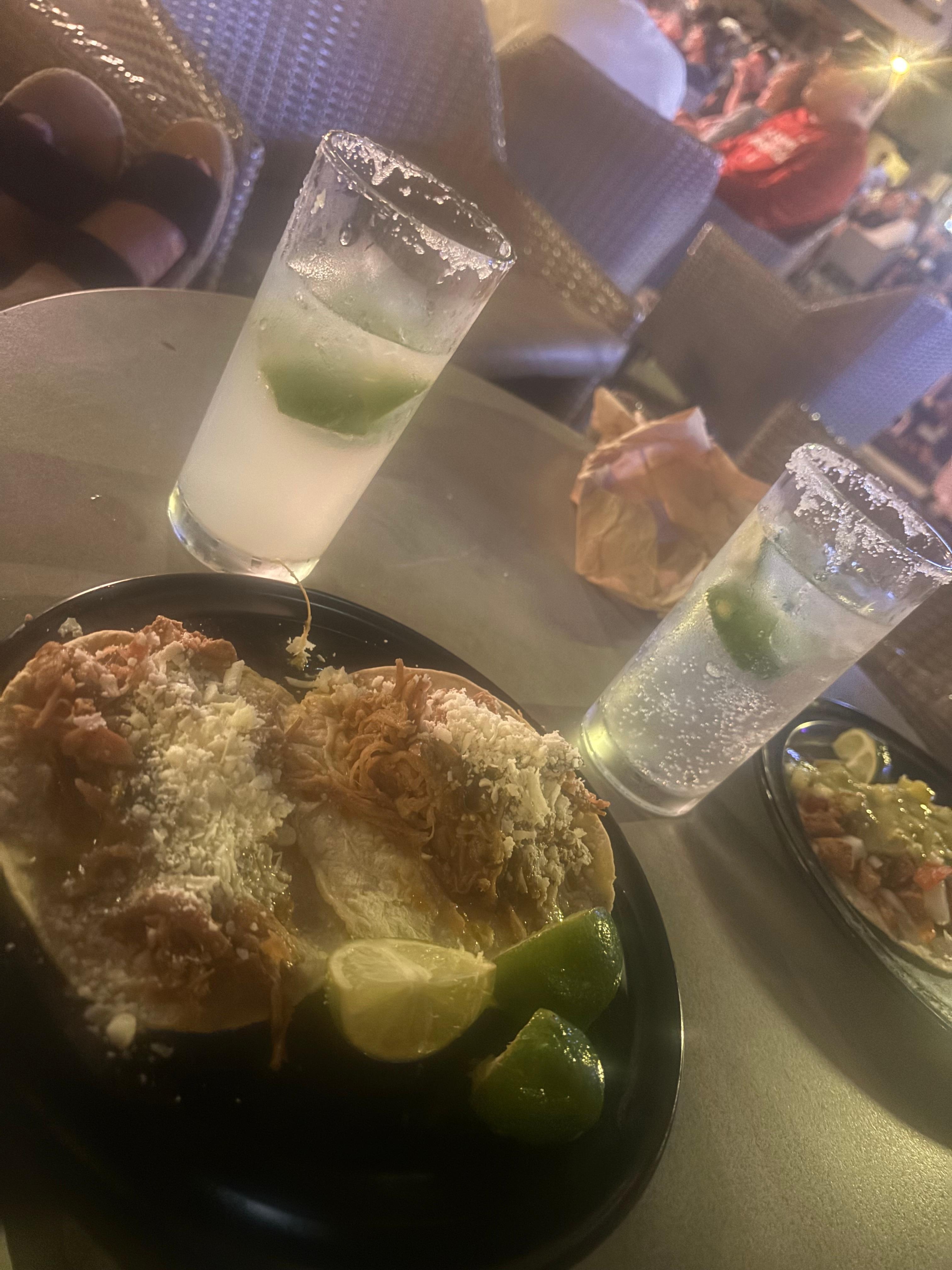 Tacos and tequila. Yumm 