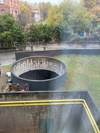 View from a delux room