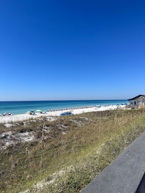 View from walking on boardwalk