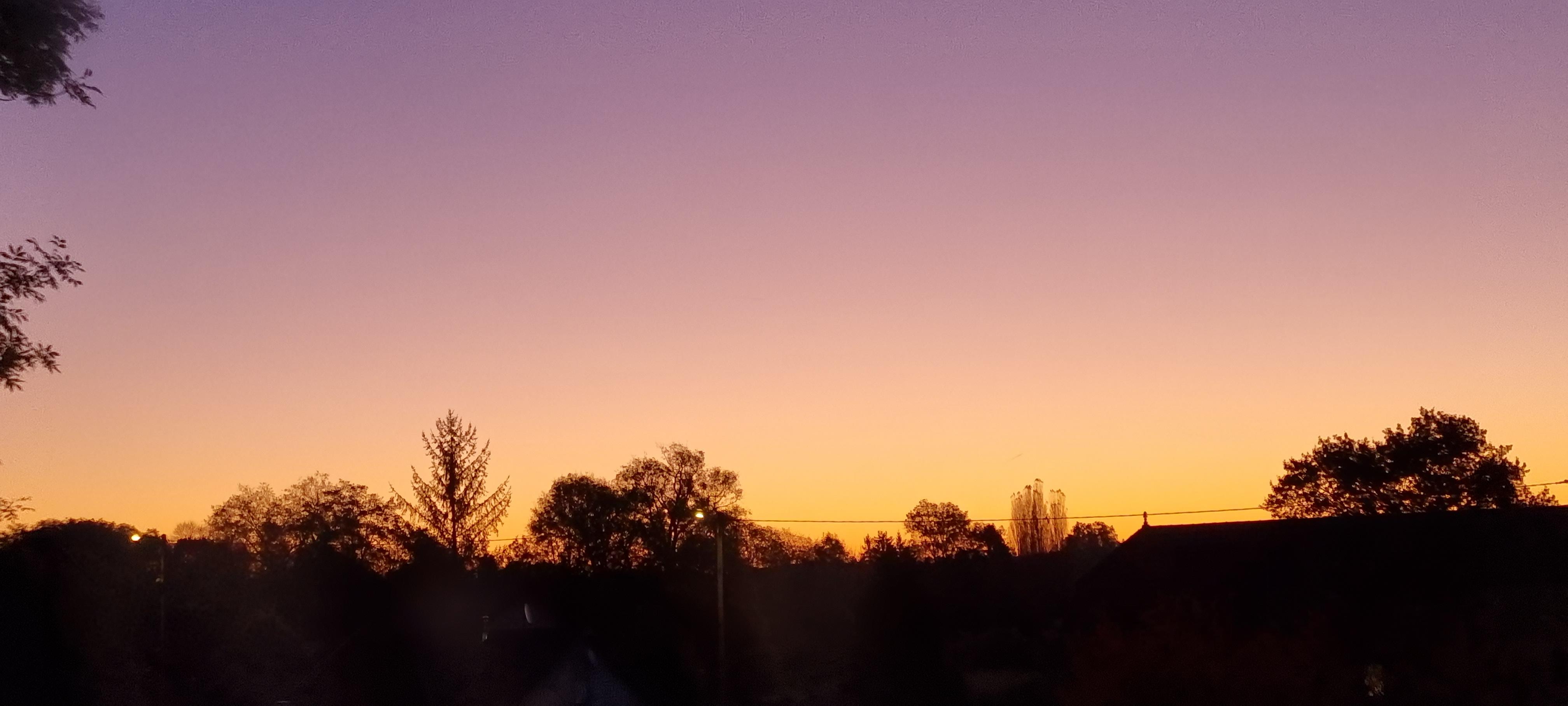 Vue le matin depuis la chambre Castiglione 