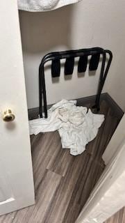 Dirty Towels in closet