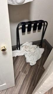 Dirty Towels in closet