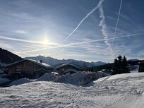 Vue frontale depuis la terrasse