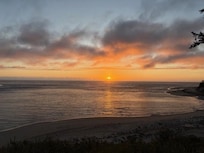 Sunset from the balcony