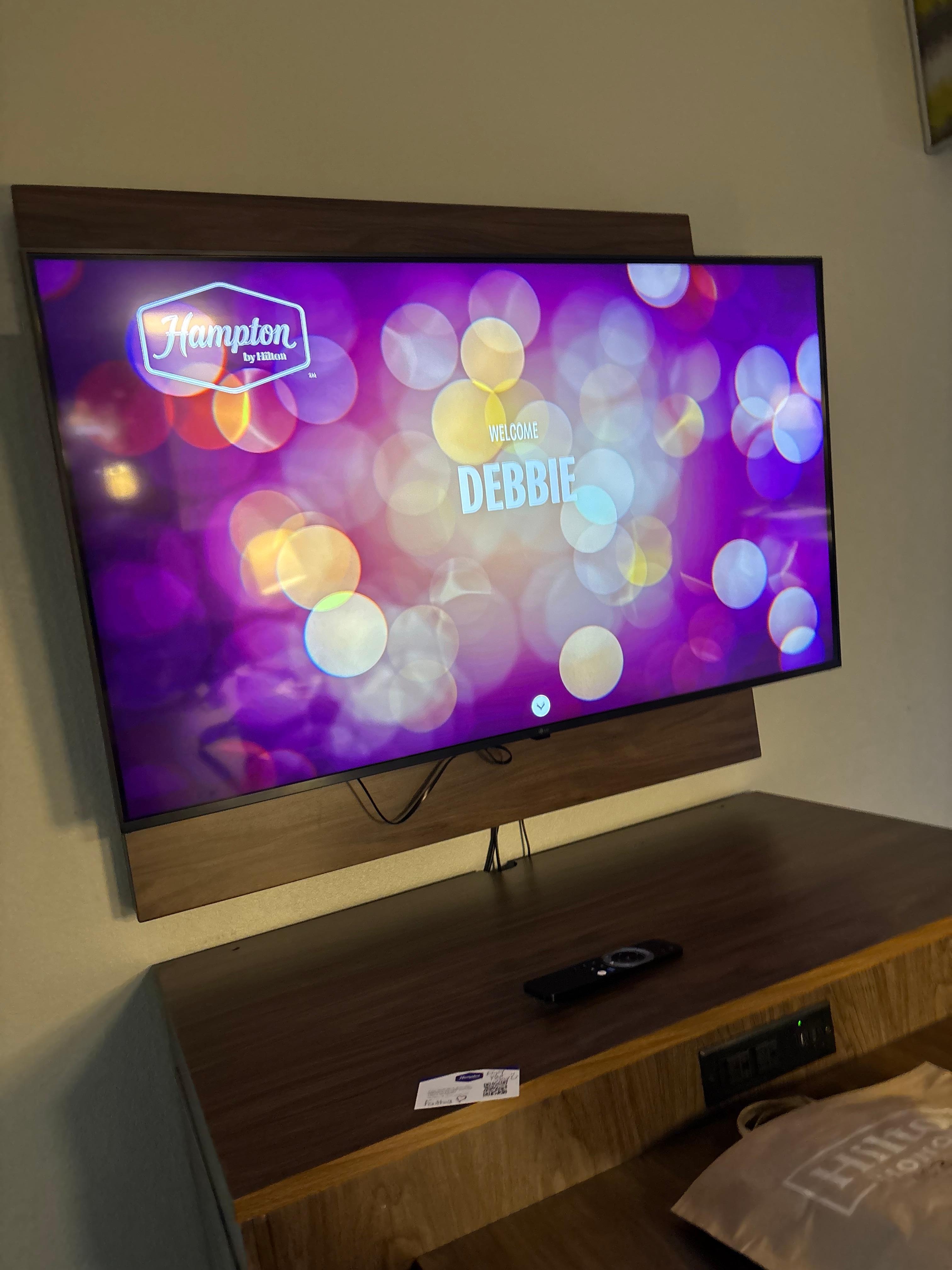 LOVED seeing my name on TV. Received a card from housekeeping. I’ve never felt more special and important on a stay anywhere. This is an annual trip.