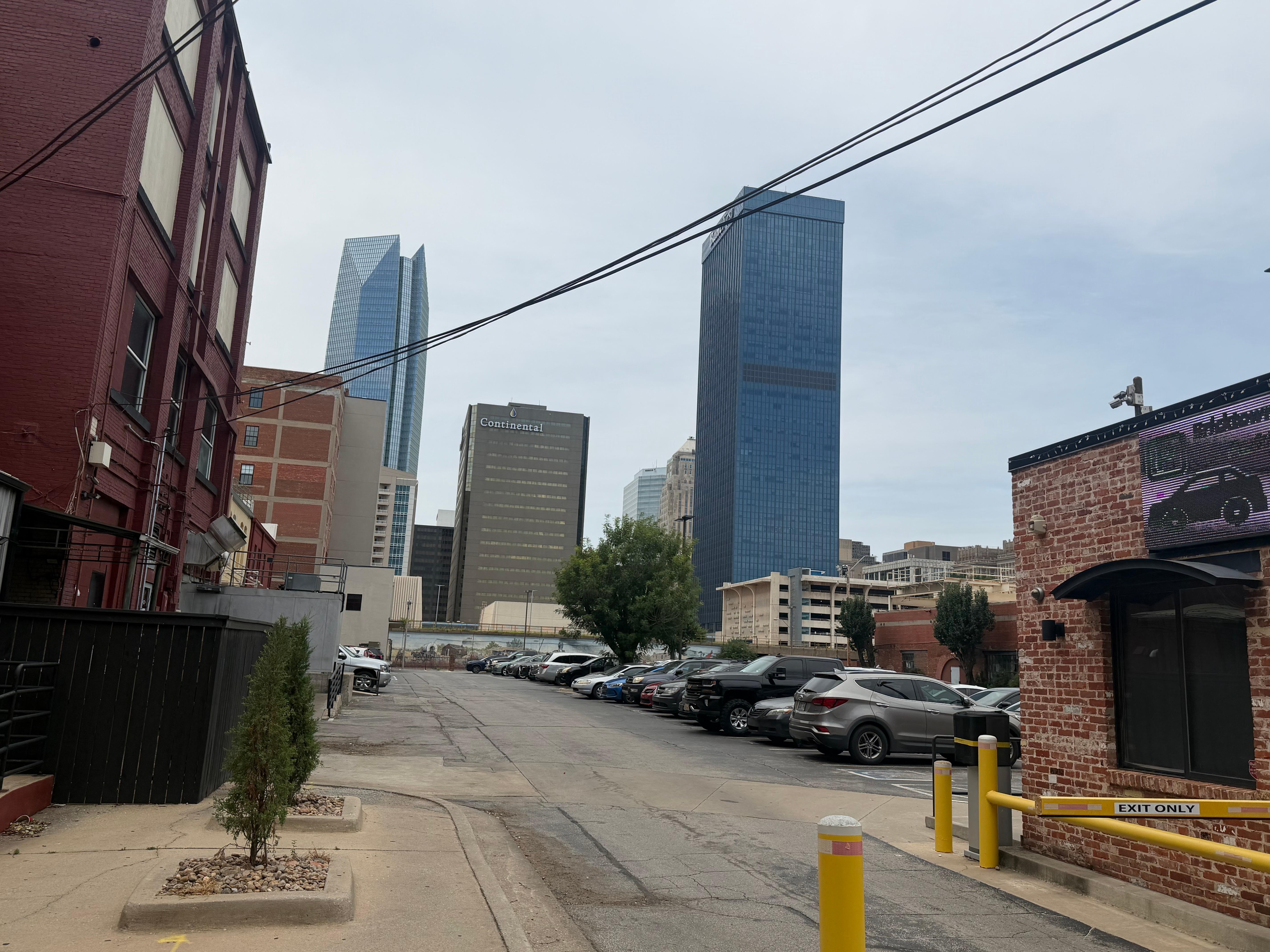 Looking towards downtown 