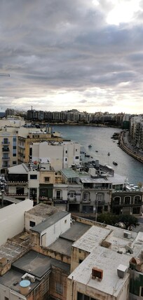 La vue de notre chambre