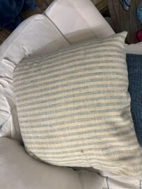 Filthy pillows, Stained