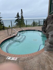 Outside Condo hot tub