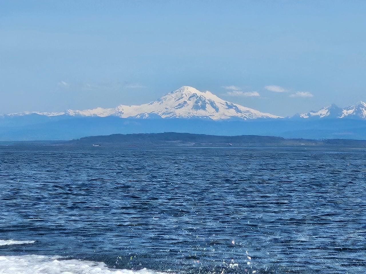 Mt Baker in the background