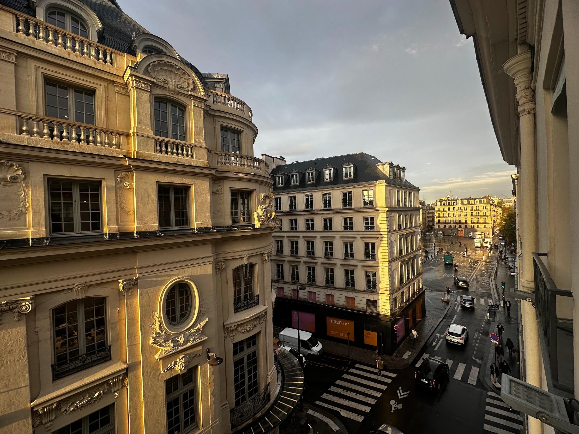 View from the room.