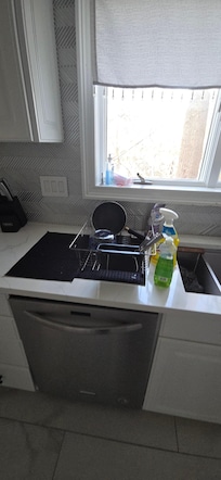 Dishes left on countertops