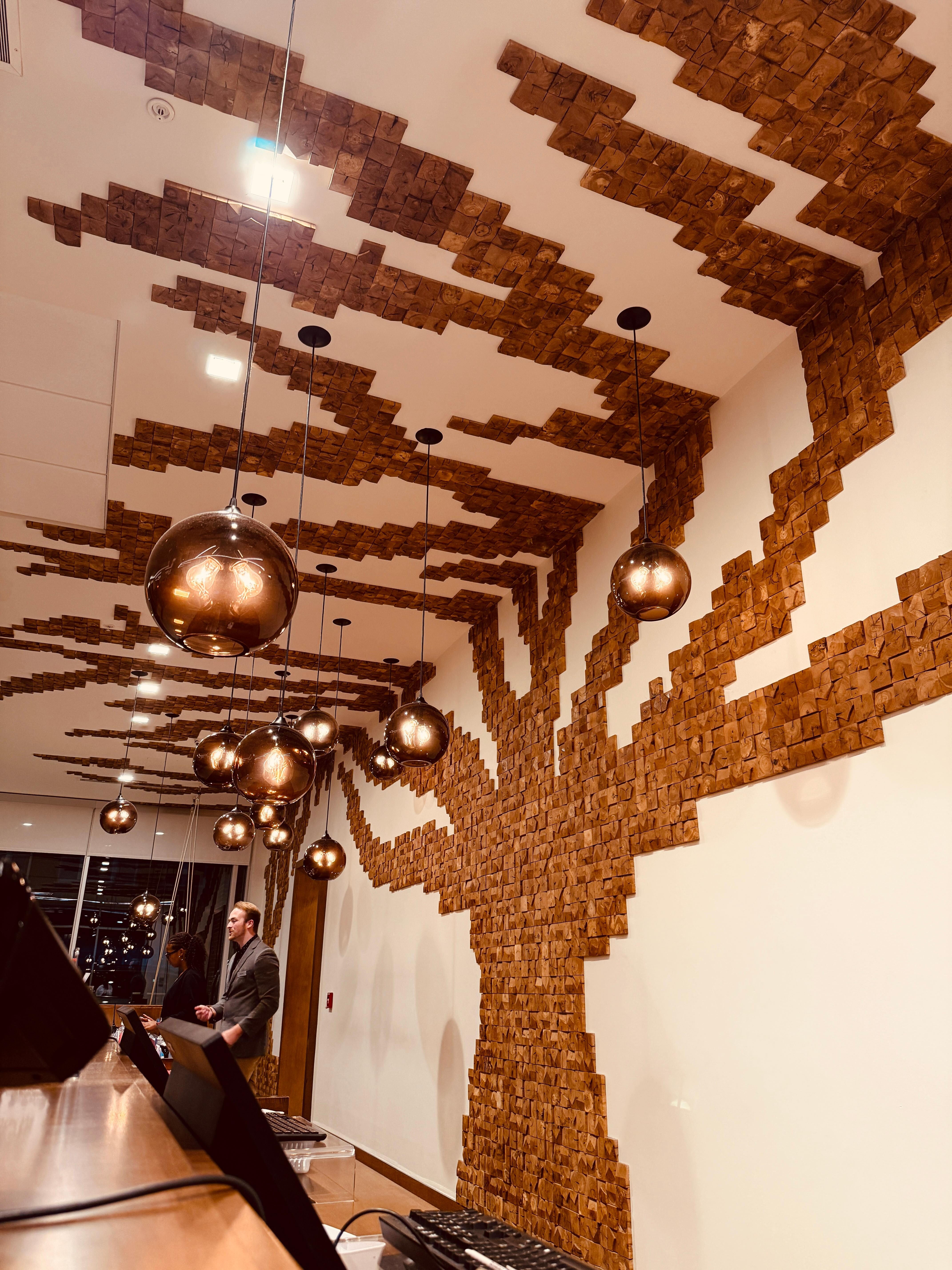 The lobby 