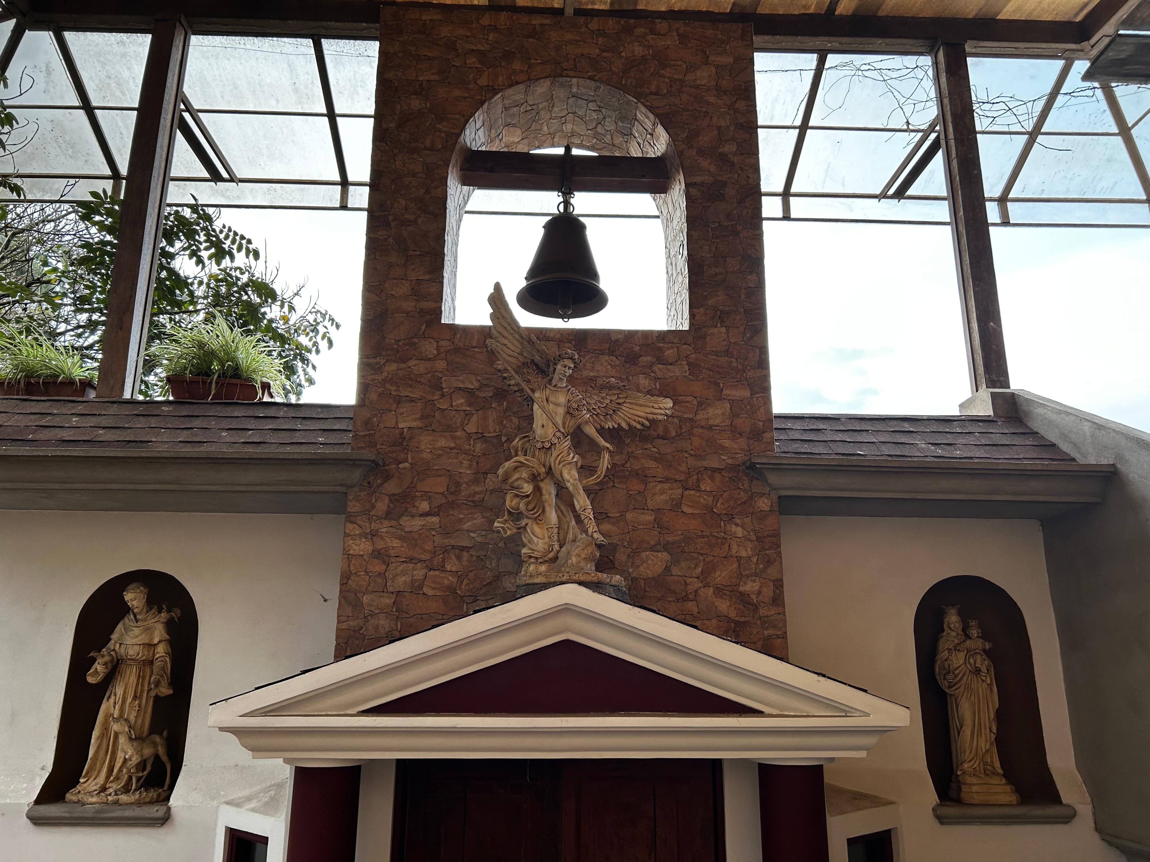 Inside the hotel 